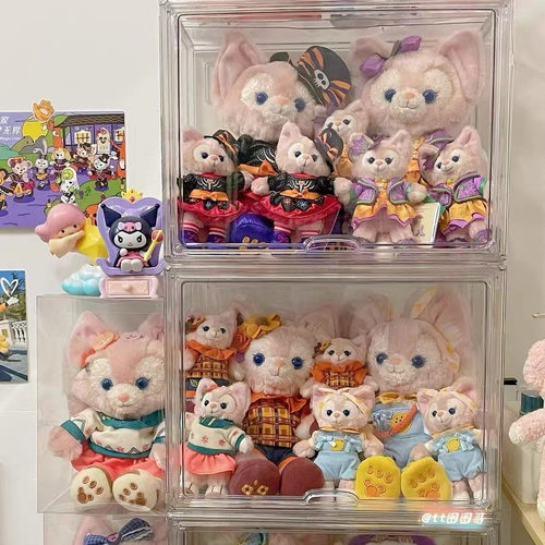 亚克力透明防尘盒收纳展示柜