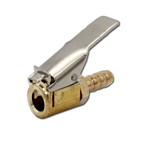 铜制充气夹头汽车快速充气杆胎压枪打气咀轮胎充气管快速充气嘴