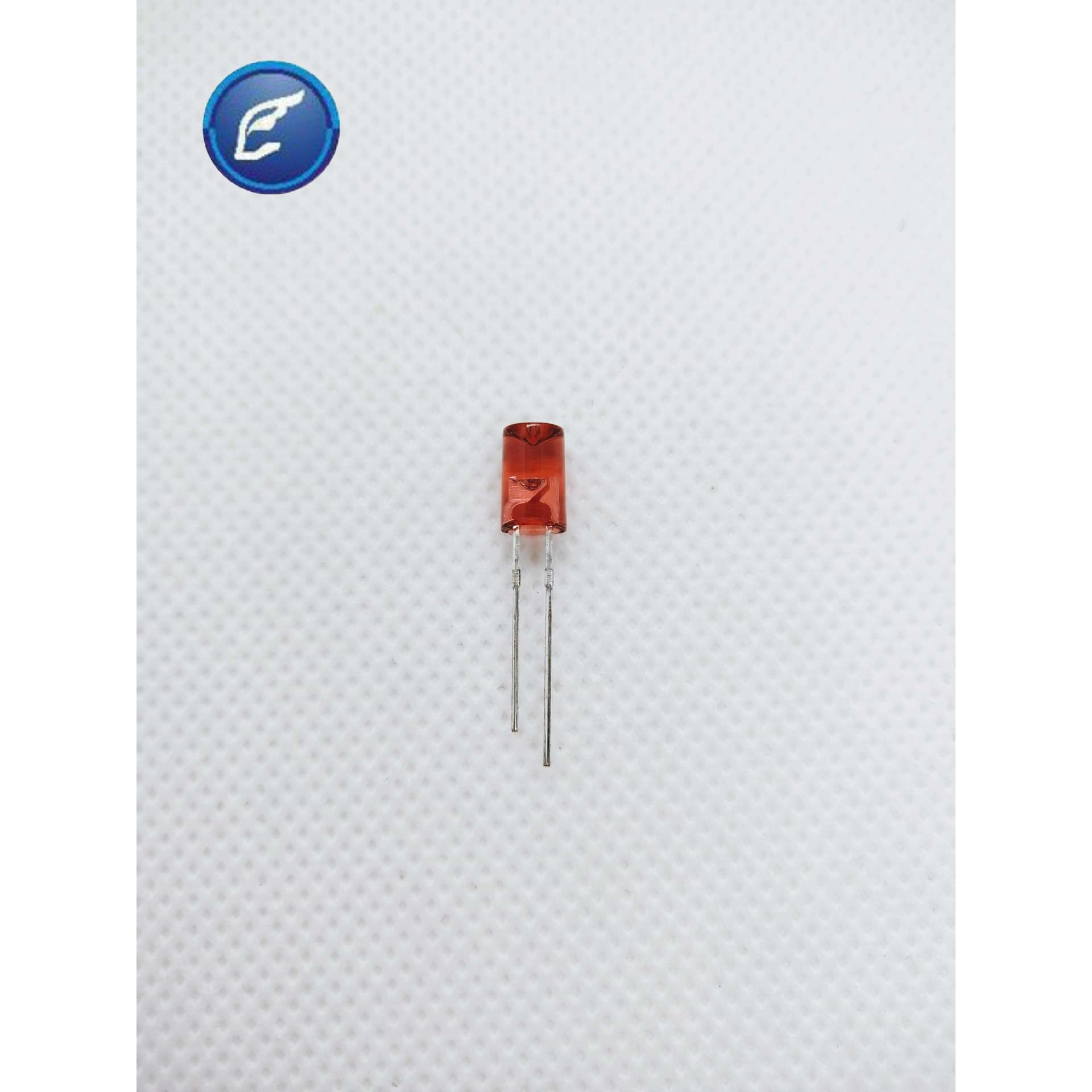 5mm内凹无边透明红发红深圳厂家led灯珠短脚红色发光二极管指示灯