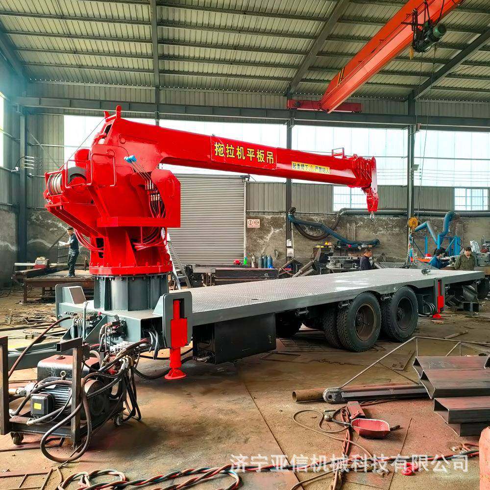 拖拉机自卸平板吊车牵引式转盘随车运输起重机移动板房吊机,搬运/仓储/物流设备,其他起重搬运设备,淘宝优惠券,粉丝福利购,淘宝优惠卷