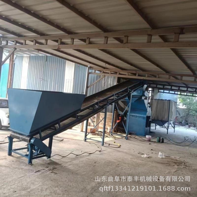 木材杂木边角料粉碎机花生皮大蒜秧粉碎机柴油动力树枝粉碎机