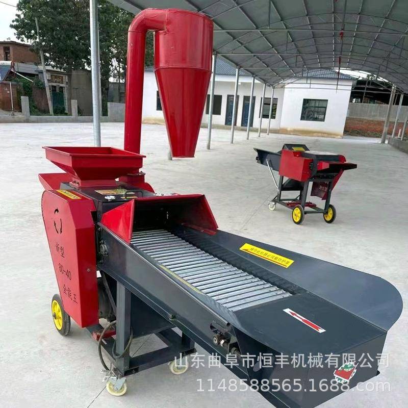 铡草揉丝一体机玉米秸杆饲料粉碎机甜象草牧草碎草机