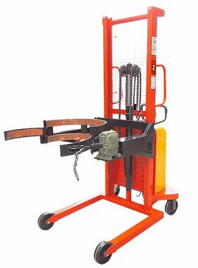 PDS500-15BH-EX防爆型倒桶机手翻半电动塑料桶倒料车油桶车倒桶车