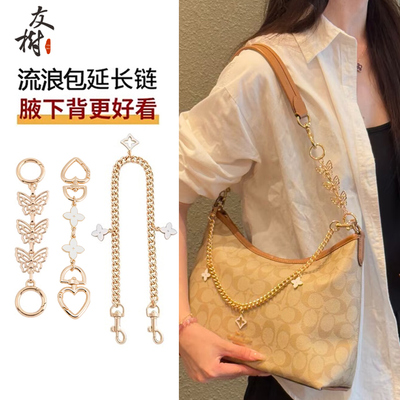 适用蔻驰流浪包延长链配件单买