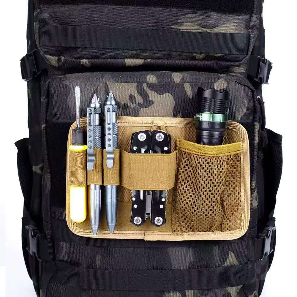 多功能战术粘贴板户外分隔网袋魔术背心背包扩展配件工具包通用图片