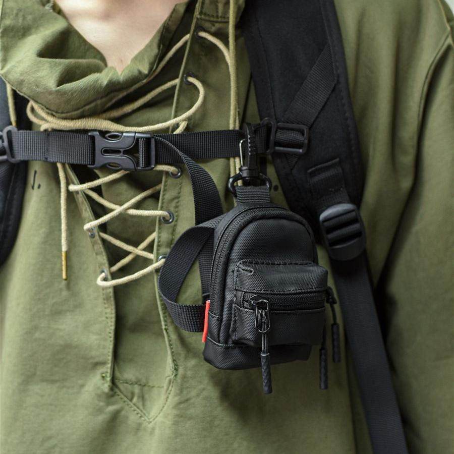 户外多功能迷你零钱包迷你挂包耳机钥匙包收纳学生版迷你小书包