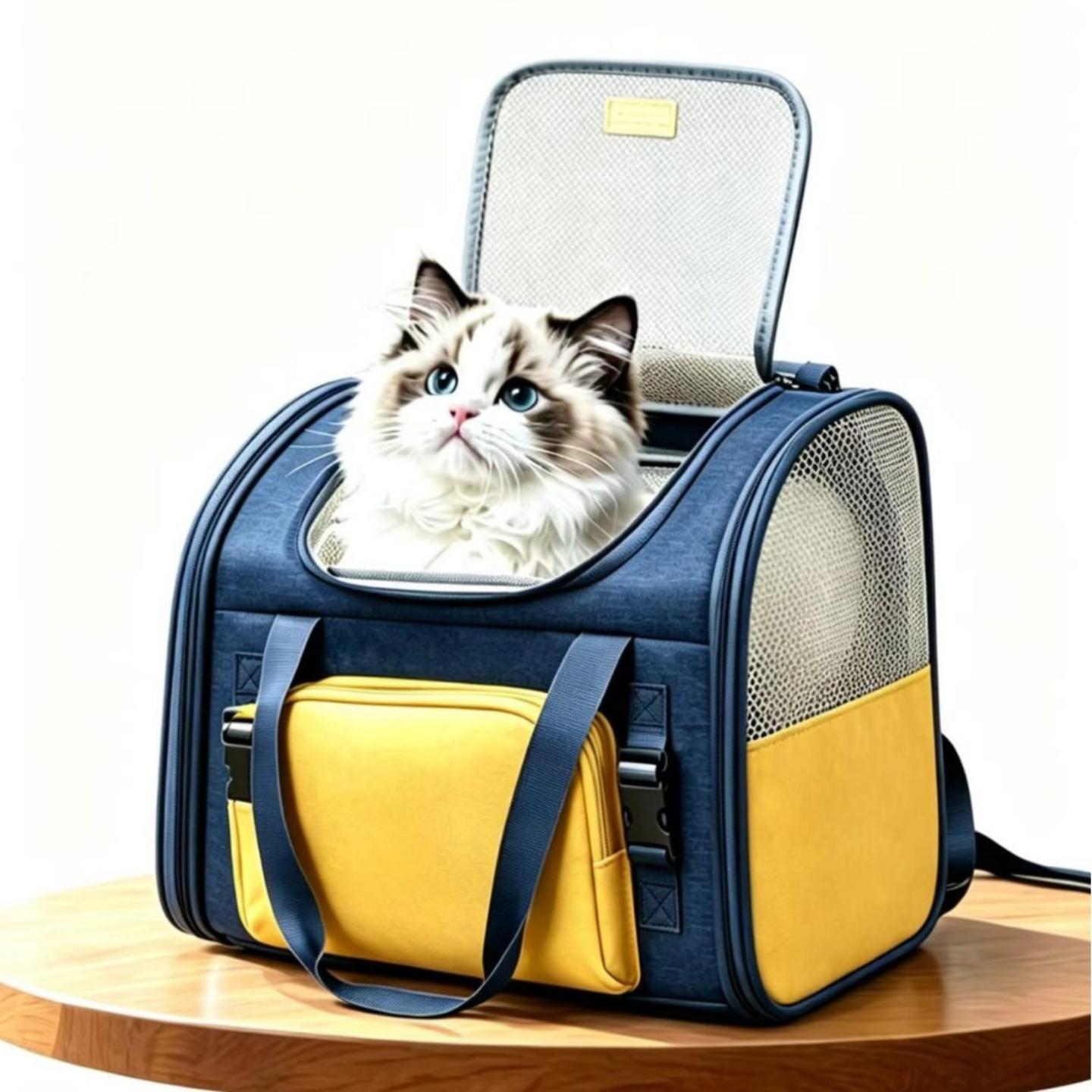猫包外出猫咪背包可扩展大容量
