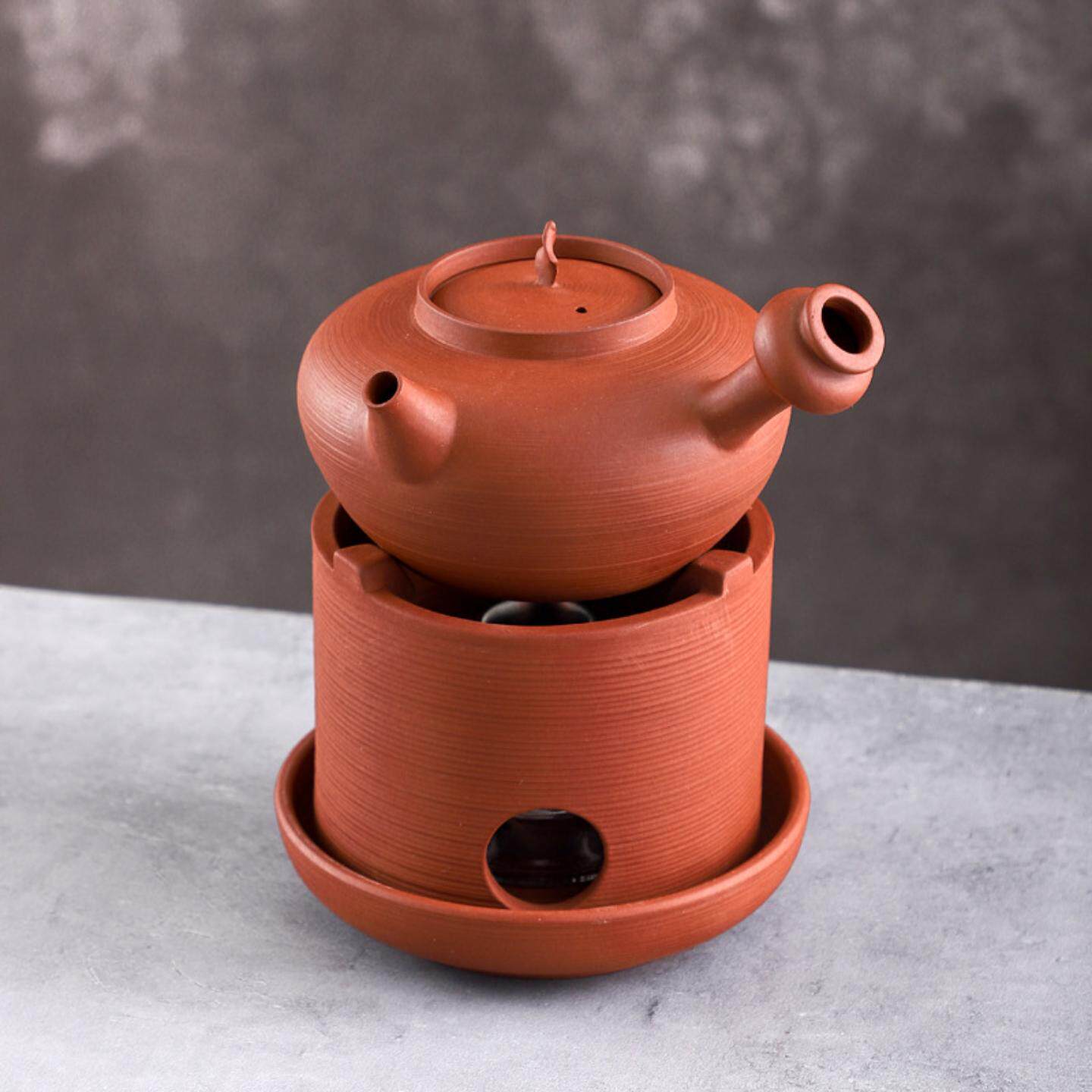 户外旅行茶具酒精炉煮茶套装潮州