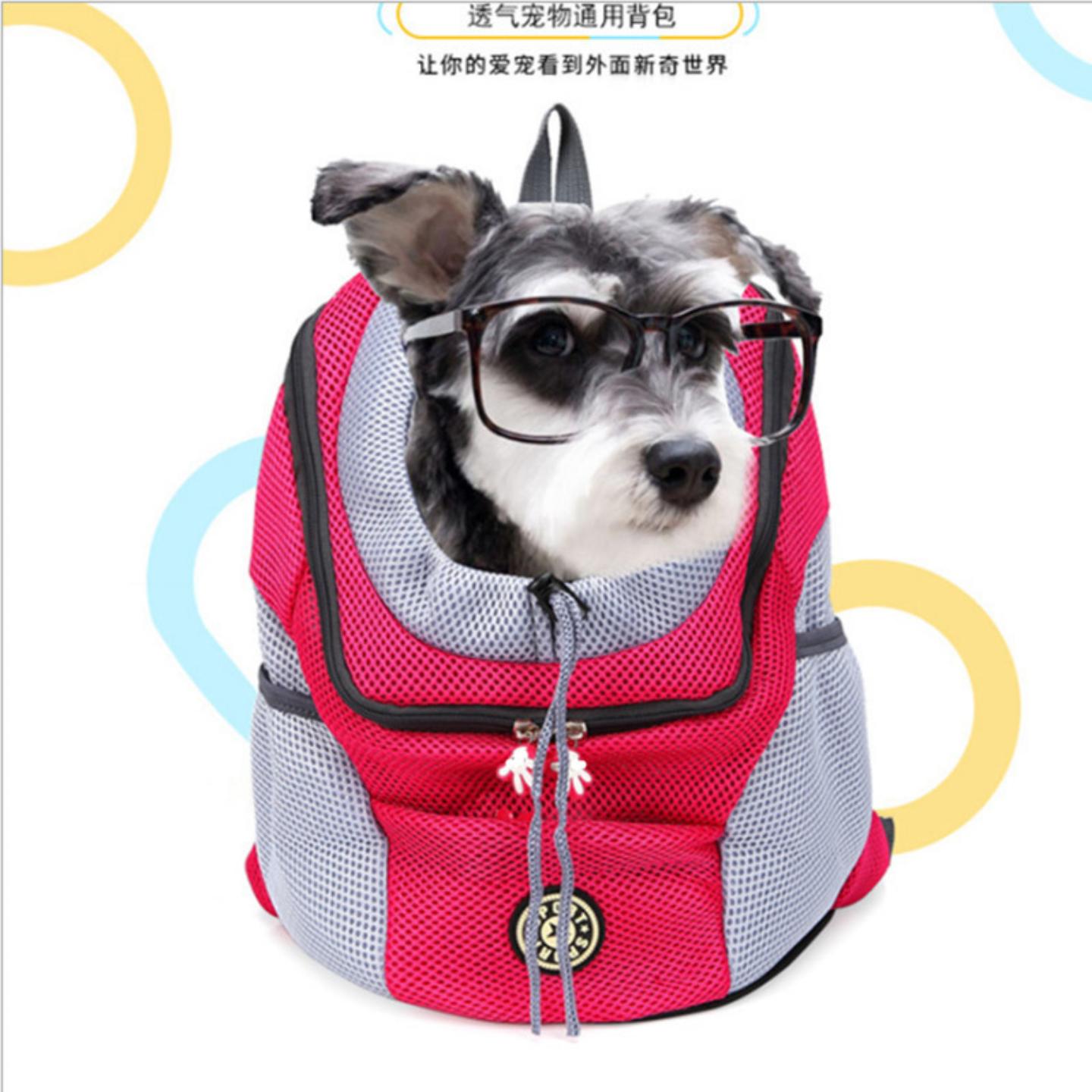 宠物背包狗狗双肩包胸前包外出
