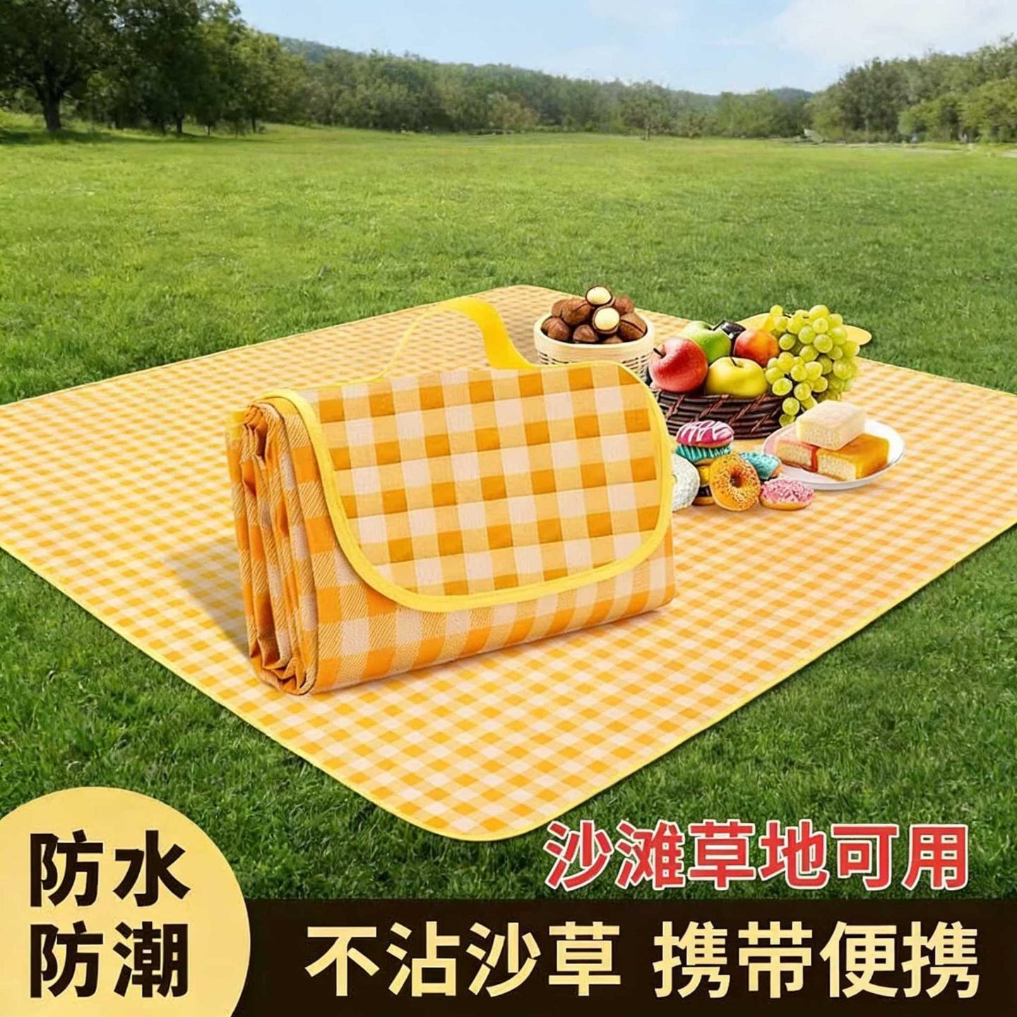 防水草坪帐篷便携地垫户外防潮垫