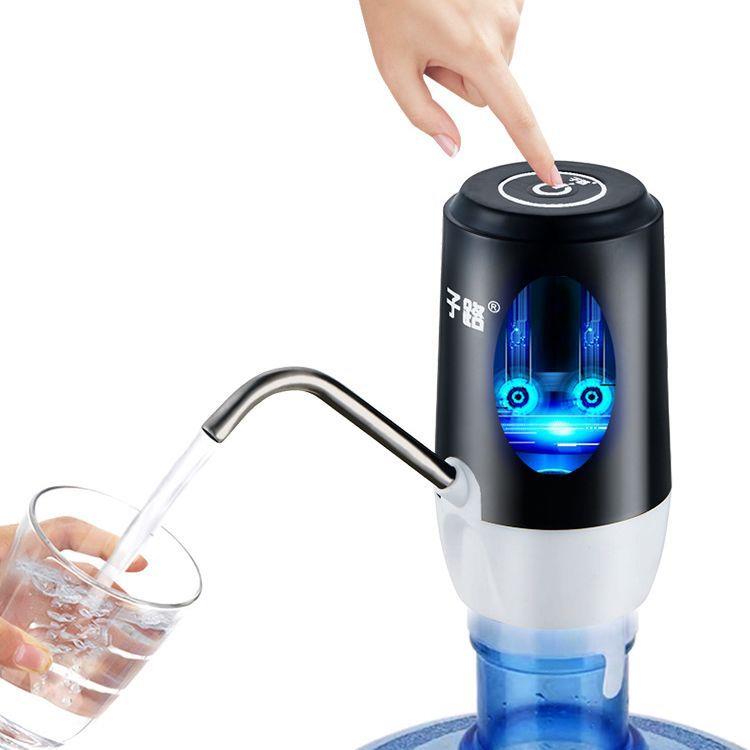 子路桶装水抽水器充电饮水机水泵家用电动压水器吸水矿泉水双泵