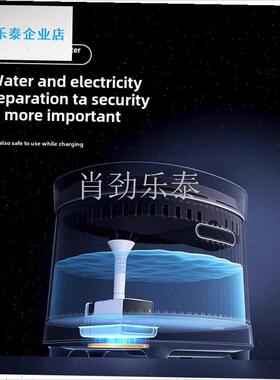 rmann宠物无线饮水机猫咪喝水自动循环L猫狗通用饮水器流水不插l