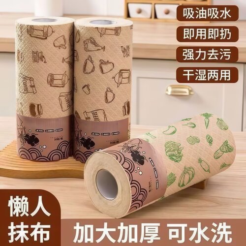 厨房周抛毛巾抹布吸水吸油加厚