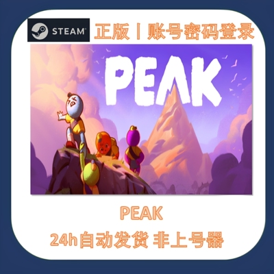 steam正版租号 PEAK/拉我一把 租号 账密登录