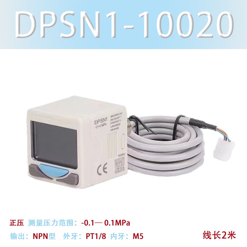 亚德客 DPS系列电子式数显压力表DPSN1 DSPNP1-01020  10020 5
