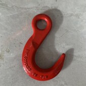 大开口吊钩钢管钩羊角货钩吊车行车起重索具SWL 5.4T吨 3.8 3.2