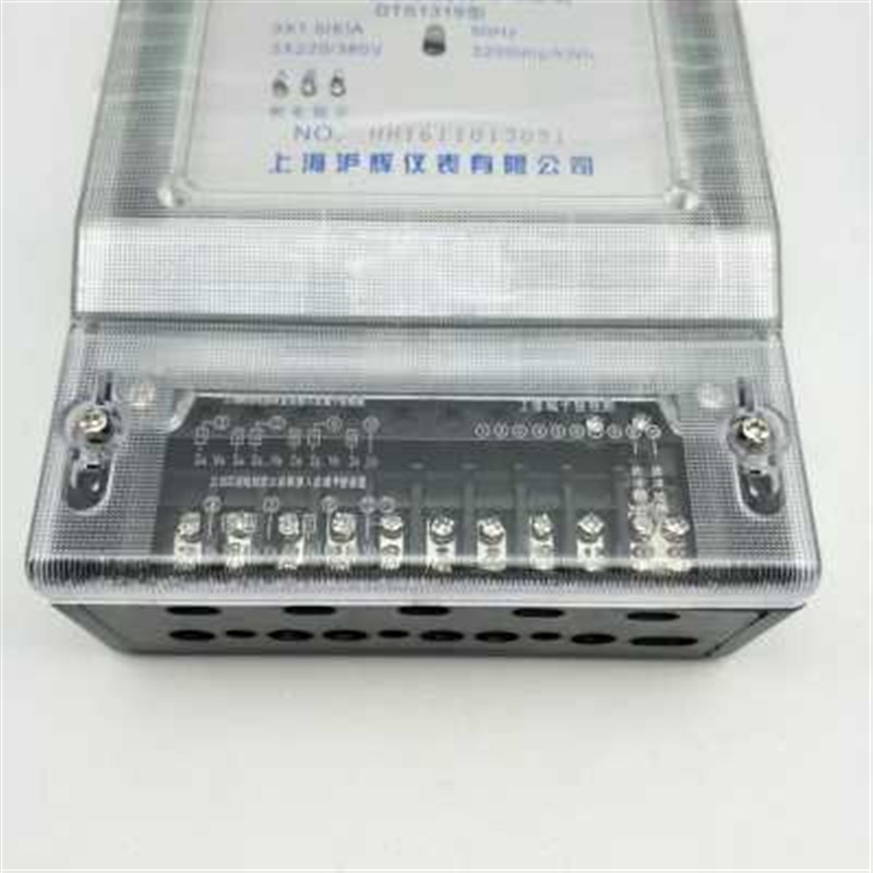 产厂促380V三相四线电子式电度表电表3156透A接互感器明6A15外促