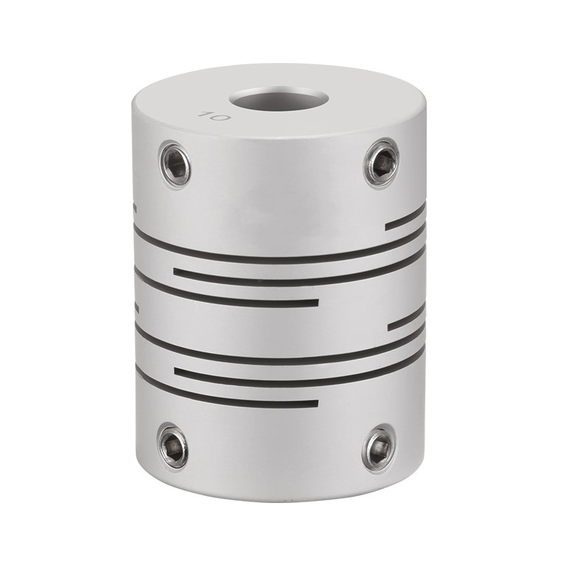 3D打印机铝合金平行线联轴器编码器绕线弹性丝杆小沟槽式连轴器