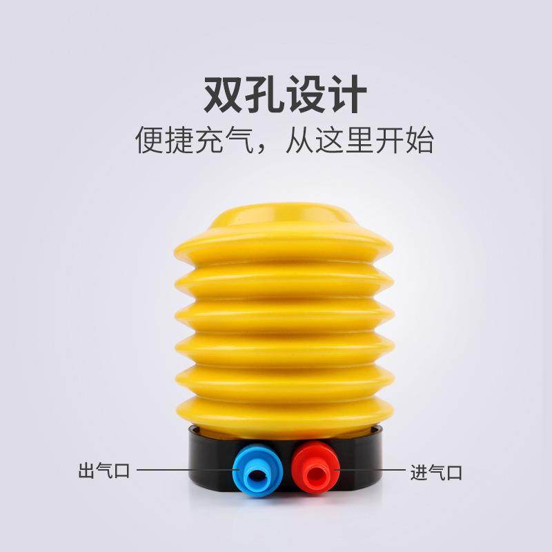 脚踩打气筒瑜伽球游泳池泳圈气球充气泵便携脚踏气筒手动打气