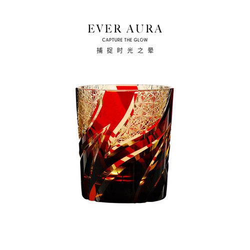 EVRA【流焰】水晶玻璃酒杯礼盒装