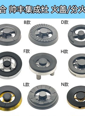 适合帅丰集成灶配件火盖分火器炉头V5 V6 X6炎动力索米燃烧器炉芯