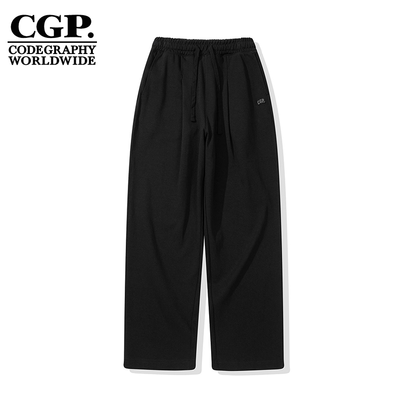 CODEGRAPHY韩国CGP25夏季男女时尚百搭休闲直筒长裤CBEUUTP302
