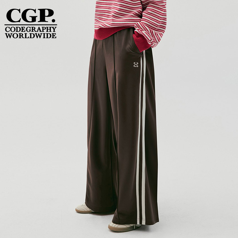 CODEGRAPHY韩国CGP女士25春季新款休闲运动裤宽松长裤CBESUTP052