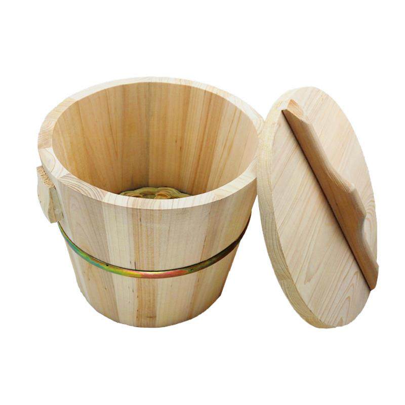 杉木蒸饭木桶家用商用木蒸笼甑子香椿芽木桶早餐糯米饭团饭店王金
