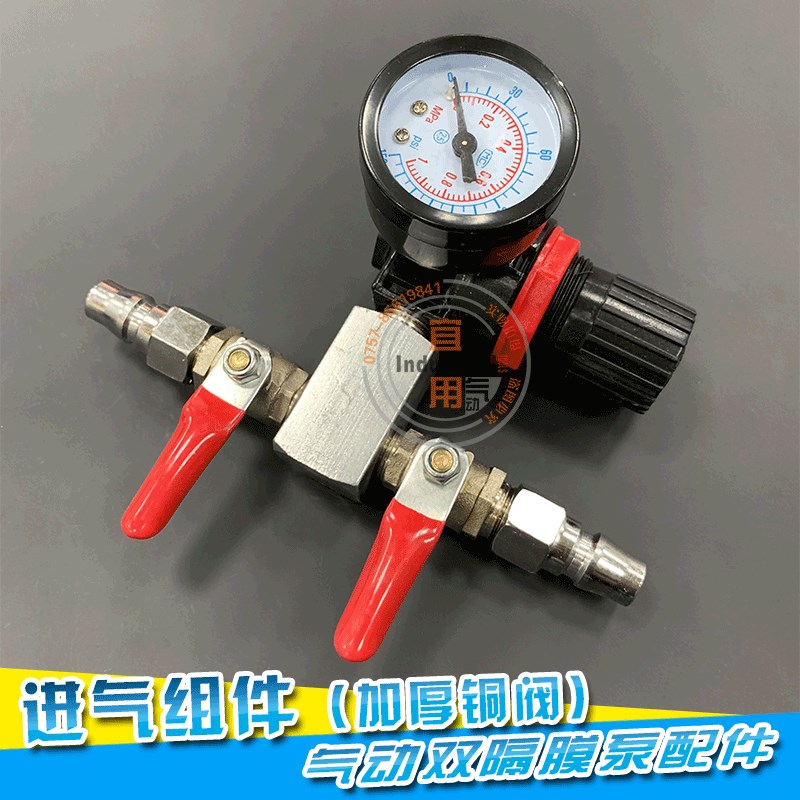 A10气动隔膜泵配件大全主轴活塞C膜片垫片密封胶圈方向阀不锈钢瓶
