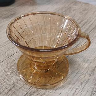 家用手冲咖啡滤杯浸泡式 萃取杯大号V60滤杯 咖啡过滤器 滴漏式
