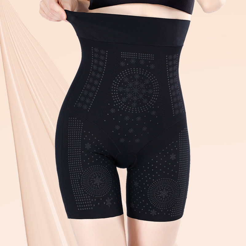 意韵女士产后收腹塑形束腰内裤塑身瘦腿高腰提臀收肚银离子能量石