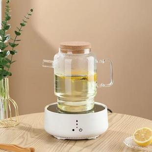 直销玻璃冷水壶茶壶2024电陶炉煮茶新款 新款 泡茶玻璃家用烧水提梁