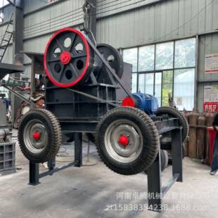 工业垃圾破碎机花岗岩石头块鄂式破碎机混凝土青石岩石矿石粉碎机