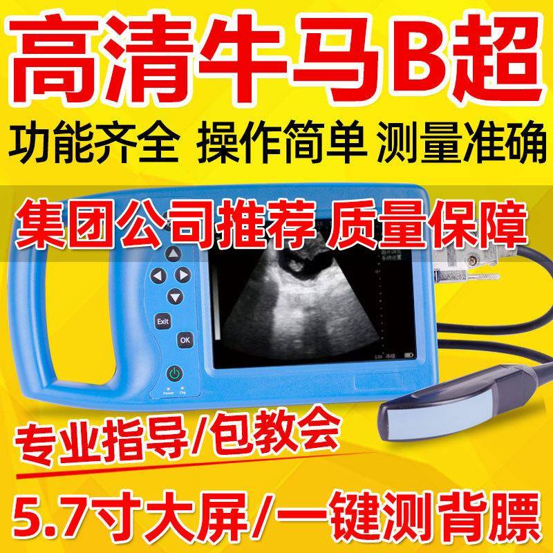牛用b超机养殖场兽用牛马B超彩超高清测孕仪动物伪彩检孕猪羊宠物