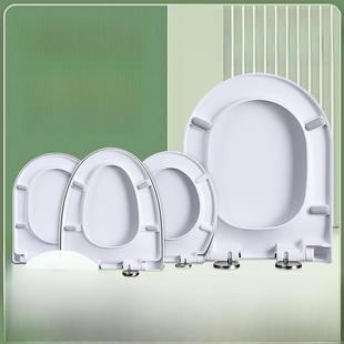 通用EAGO益高马桶盖坐便器家用坐厕盖板老式大V型U型方形坐便盖