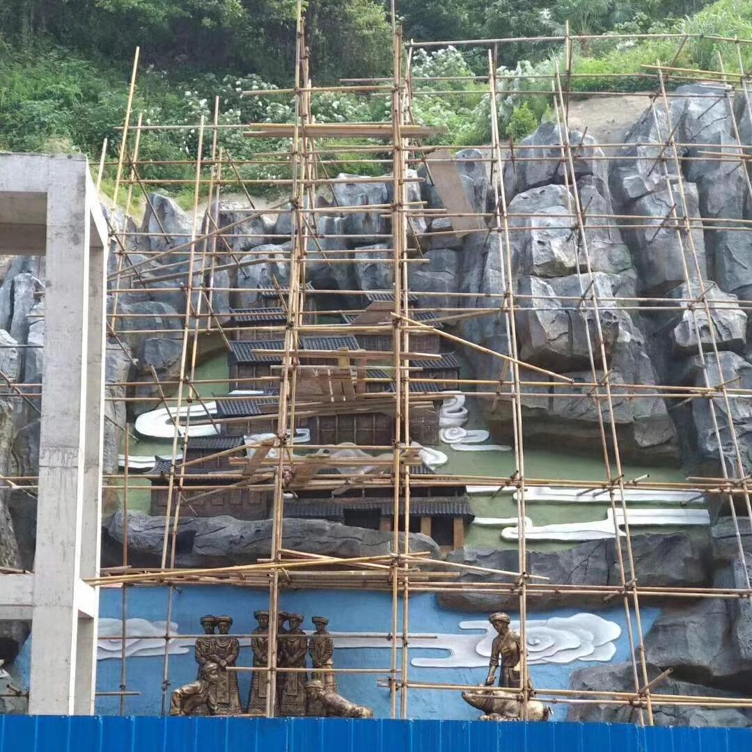假山门头仿真水泥恐龙树状大型景区农场游乐园生态园假树户外景观