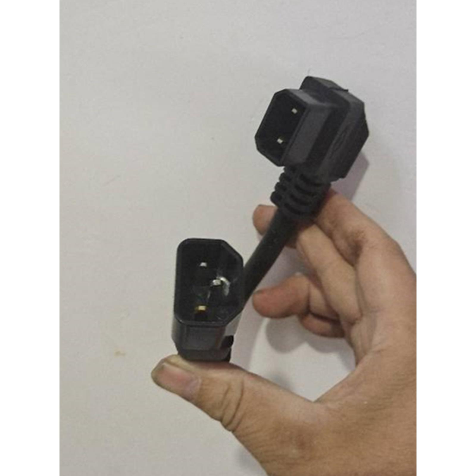 本田电动车专用转换头 本田Ube锂电池转品字电瓶车转普通转换线铜