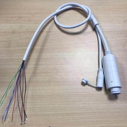 POE摄像头尾线 9芯监控poe供电模组48V转12V线RJ45装机尾巴线