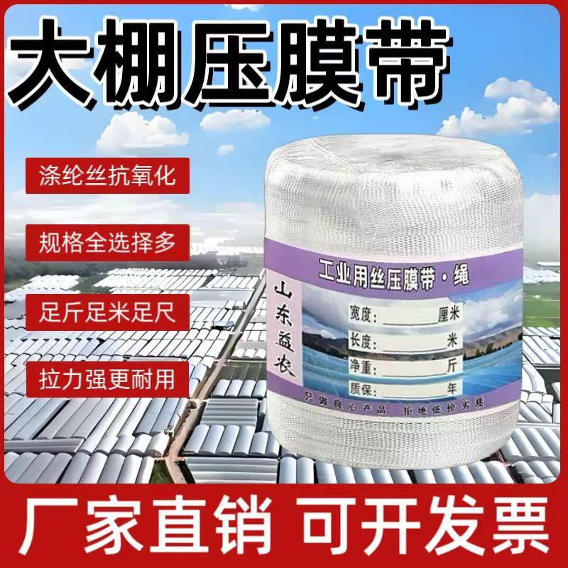 山东益农大棚压膜带绳压膜线压膜绳子加厚防氧化抗老化耐磨耐用