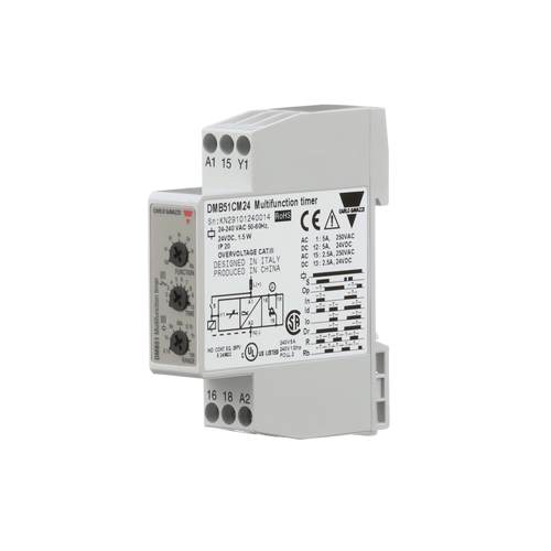 DMB51CM24B006瑞士佳乐原装全新CARLO GAVAZZI多功能延时继电器