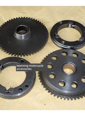 CB125嘉陵JH125 WY125小炼发动机摩托车配件超越离合器起动启动盘