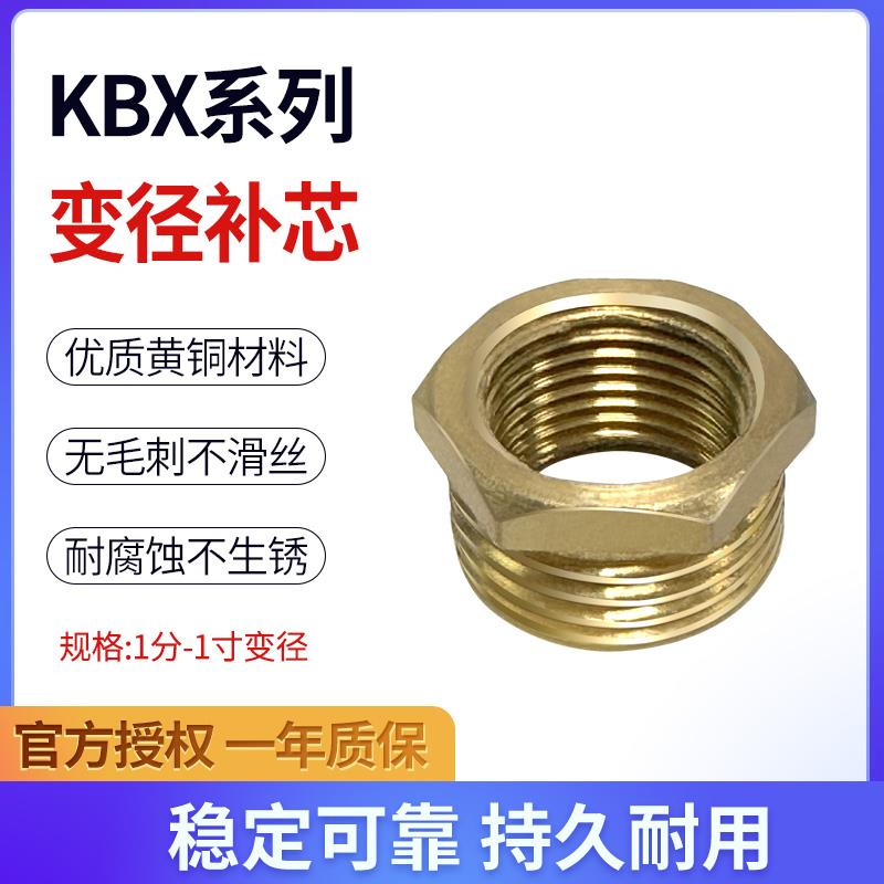 全铜变径补芯1寸外丝转4分内丝接头6分变1分2分3分异径补心配件
