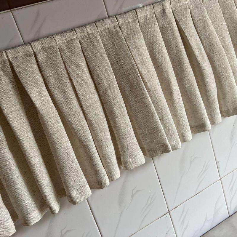 定制窗帘麻料帘头成品窗幔头帘款式自粘式魔术贴免打孔飘窗帘头,居家布艺,成品窗帘,淘宝优惠券,粉丝福利购,淘宝优惠卷