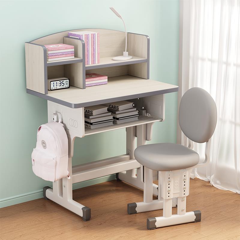儿童学习桌小学生写字作业书桌男孩女孩可升降家用小孩课桌椅套装