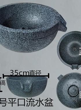 自制水幕墙流水盆流水罐带出水口庭院水景观陶罐带嘴花园造景摆件