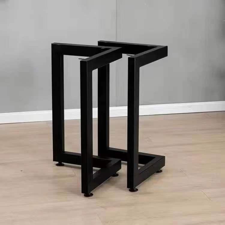 桌脚支架桌子腿办公桌书桌餐桌脚餐桌脚岩板木板吧台加高可调铁艺