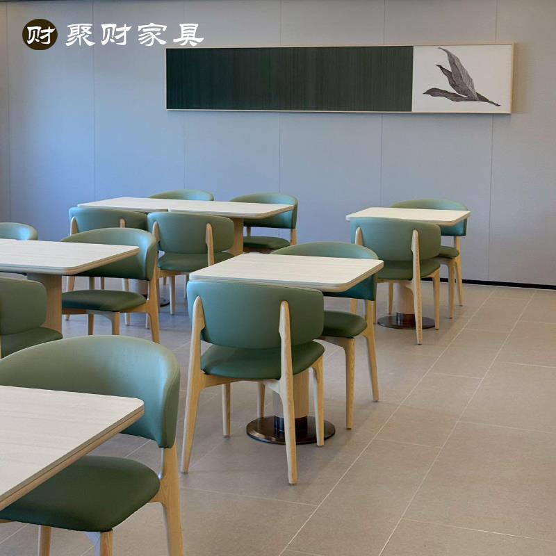 全季酒店家具5.0同款餐桌椅组合餐厅食堂早餐店饭店宾馆民宿定制