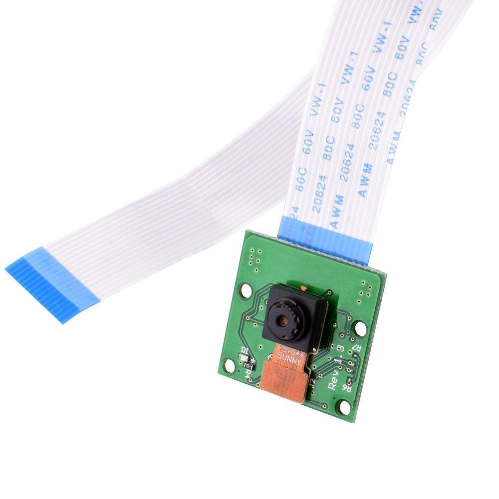 Raspberry Pi CSI接口摄像头 500万像素 15cm软排线 支持3代b/2代