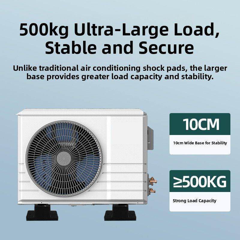 空调外机减震垫落地支架防水防滑橡胶底座1P/1.5P/3P/5匹降噪通用,大家电,空调配件,淘宝优惠券,粉丝福利购,淘宝优惠卷