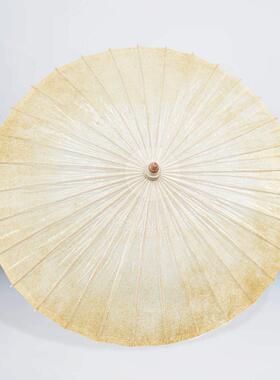 非遗纯手工桐油纸伞防雨防晒实用覆古风汉服舞蹈道具拍照黄色韶华